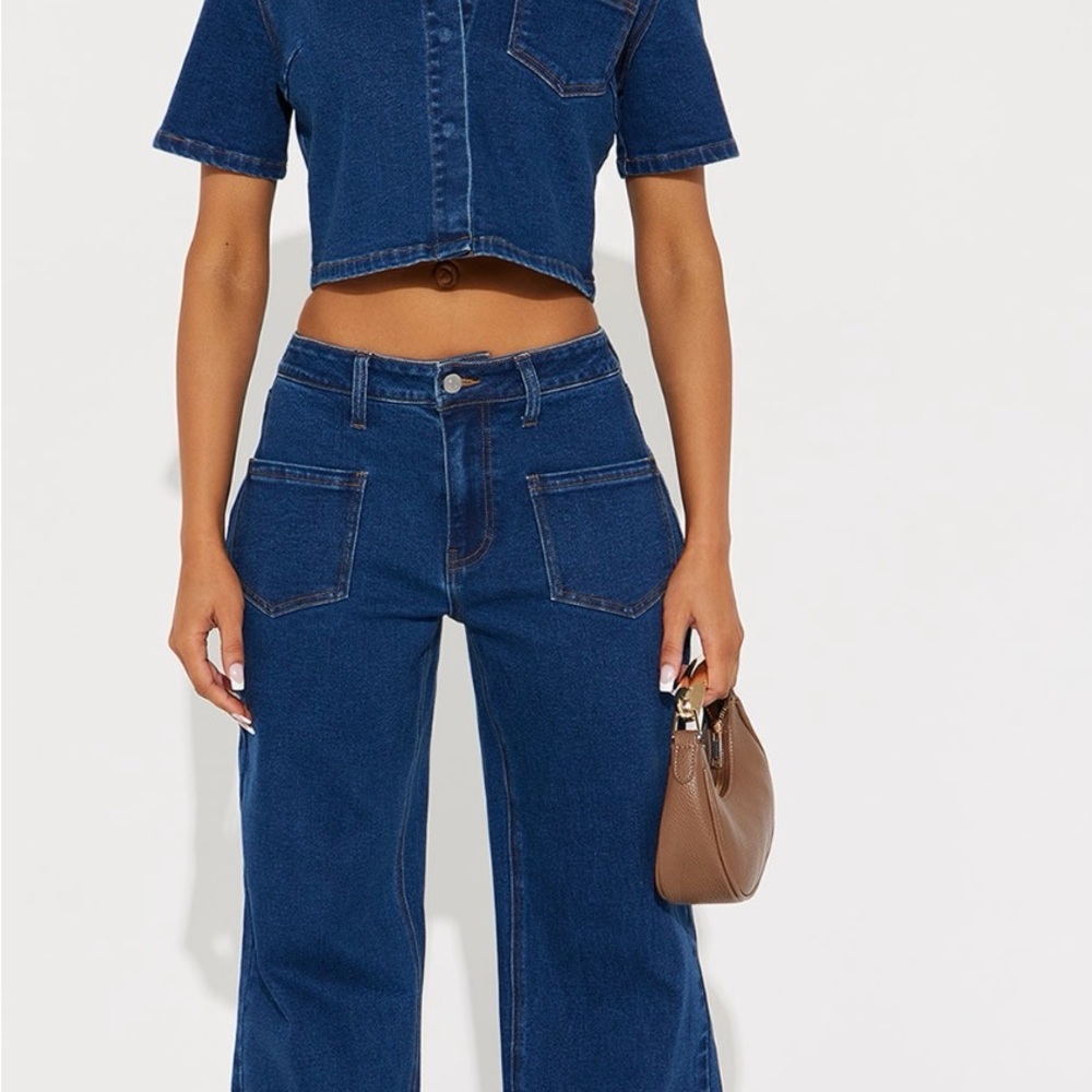 Blue Denim Women's set